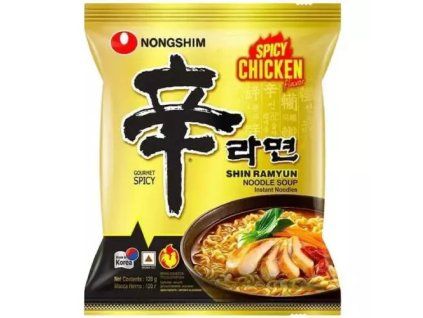 Nong Shim nudle Shin Ramyun Spicy Chicken 120g