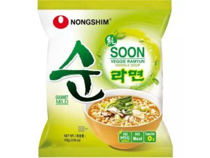 Nong Shim nudle veggie soon 112g