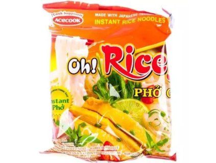 Oh Ricey instantní rýžové polévka kuřecí 63g (PHO GA)