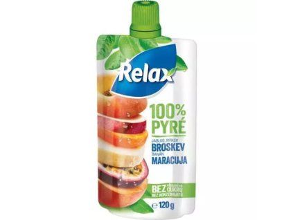 Relax pyré 100% broskev maracuja 120g