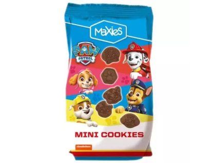 Maxies sušenky pawpatrol mini choco 100g