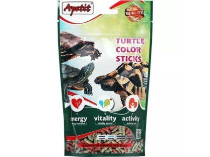 Apetit krmivo turtle color sticks (12) 120g