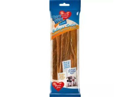 Bow wow pochoutka střívka kolagen + drůbeží játry p 60g