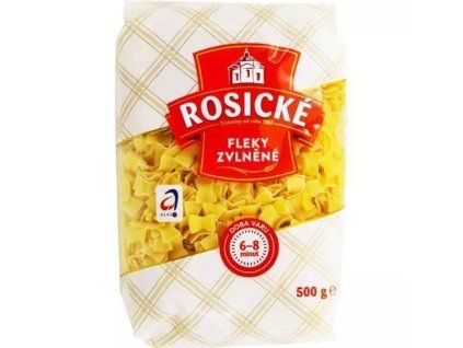 Rosické těstoviny fleky zvlněné 500g