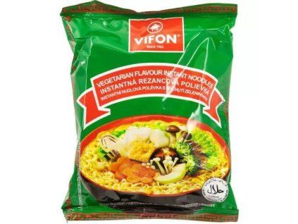 Vifon instantní nudle 60g se zeleninovou příchutí (MY RAU)