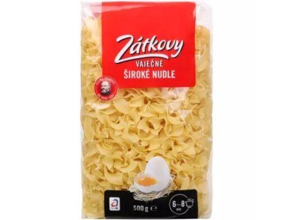 Zátka široké nudle vaječné 500g