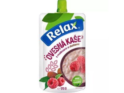 Relax ovesná kaše malina datle 170g