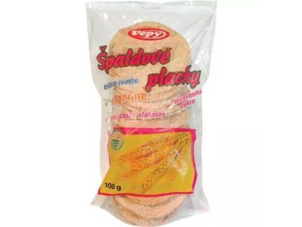 Vepy placky špaldové celozrnné 100g