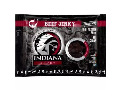 Indiana jerky hovězí original 90g