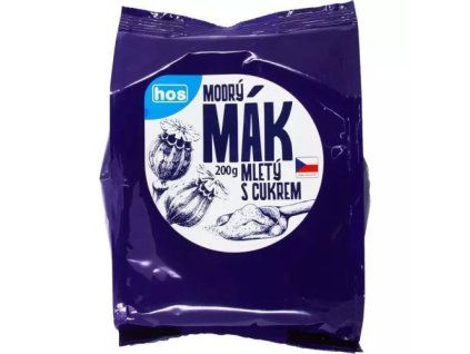 HOS mák modrý mletý ochucený 200g