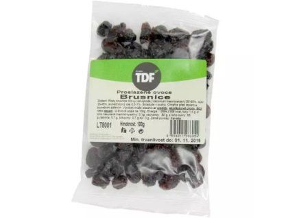TDF brusinky 100g