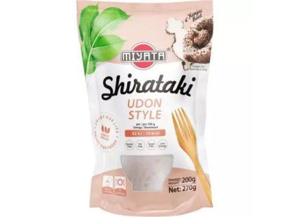 Miyata shirataki udon nudle 270g /6/