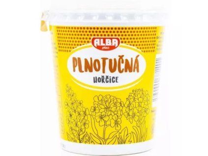 Alba hořčice plnotučné kelímek 400g