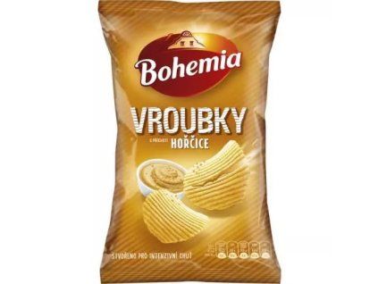 Bohemia vroubkované hořčice 120g