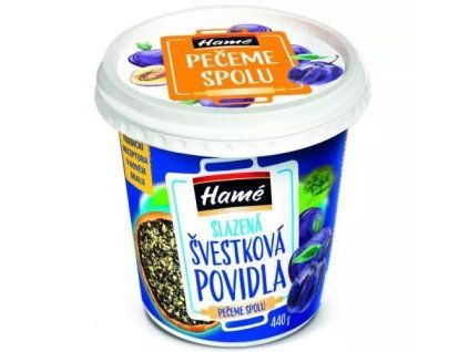 Hamé povidla slazená švestková 440g