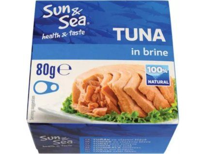 Sun&Sea tuňák steak ve vlastní šťávě 80g