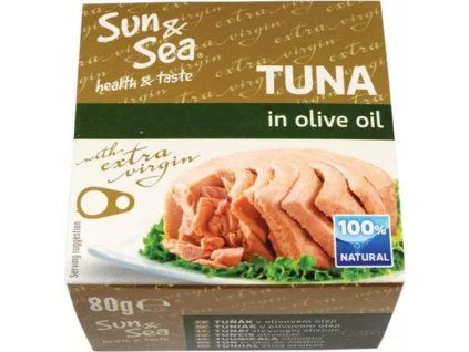 Sun&Sea tuňák v olivovém oleji 80g