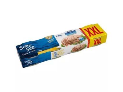 Sun&Sea tuňák ve slunečnicovém oleji @4x80g