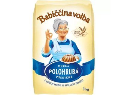 Babiččina volba mouka polohrubá 1kg
