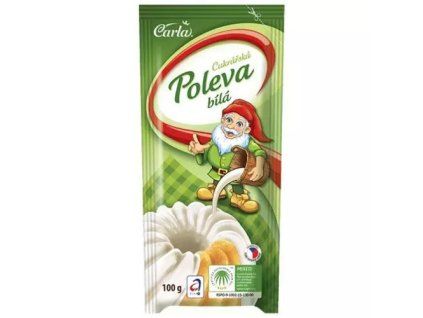 Carla cukrářská poleva bílá 100g
