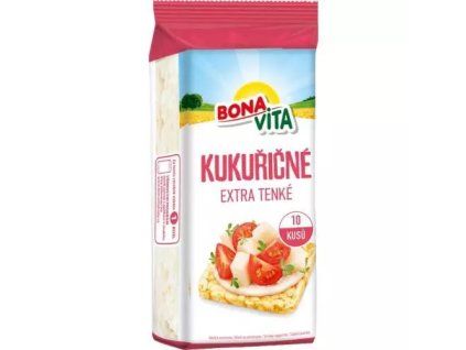 Bona Vita chlebíčky kukuřičné extra tenké 80g