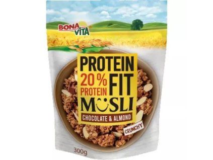 Bona Vita mysli crunchy protein čoko, mandle 300g