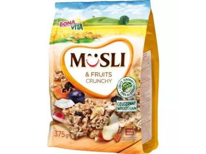 BonaVita Crunchy zapékané mysli Ovoce 375g