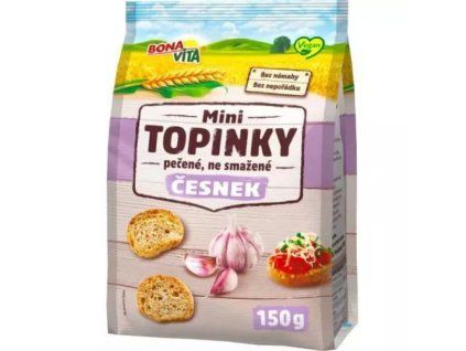 Bonavita mini topinky cesnek 150g