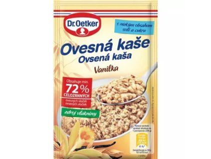 Dr. Oetker ovesná kaše vanilka 58g