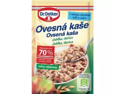 Dr. Oetker ovesná kaše jablko, skořice 58g
