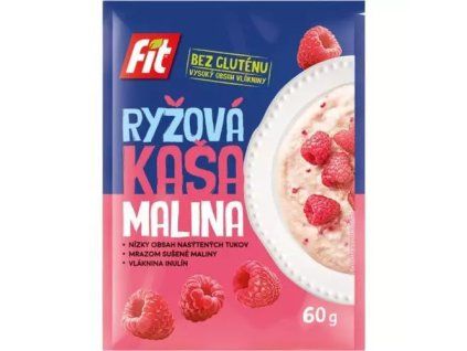 FIT rýžová kaše malina 60g