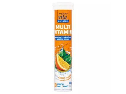 Maxi Vita šumivé tablety exclusive multivitamin 80g
