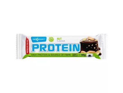 MaxSport tyčinka proteinová čoko & ořechy 50g