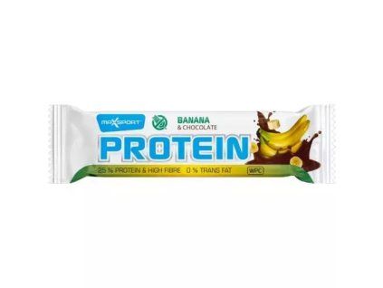 MaxSport tyčinka proteinová banán a čokoláda 60g