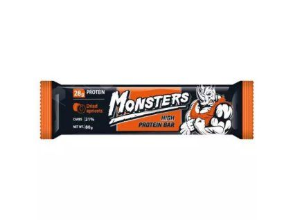 Monsters protein bar meruňka /20/ 80g (UKR)