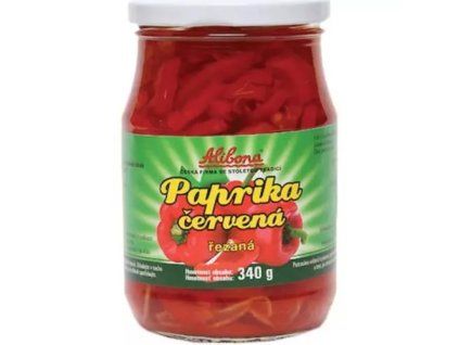Alibona paprika červená řezaná 340g
