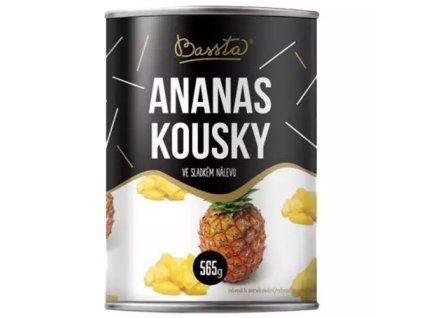 Bassta ananas kousky eo 565g