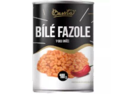 Bassta bílé fazole s chilli 400g