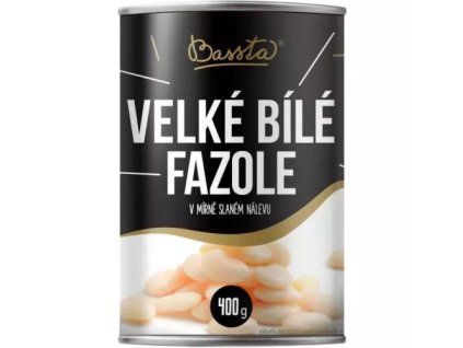 Bassta fazole bílé velké eo 400g