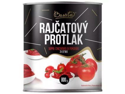 Bassta rajčatový protlak doppio concentrato 800g
