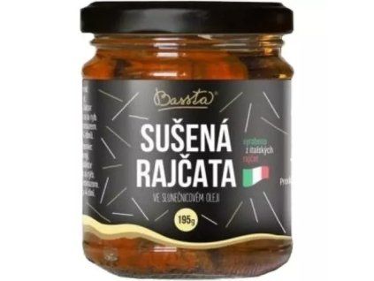 Bassta rajčata sušená na slunci ve slunečnicovém oleji 195g