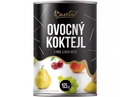Bassta ovocný koktejl evropa 425g