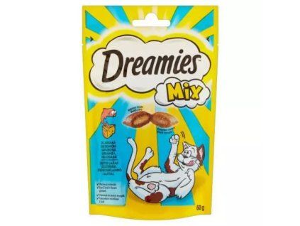 Dreamies pochoutka s lososem a sýrem 60g