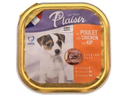 Plaisir vanička pro štěňata puppy 300g