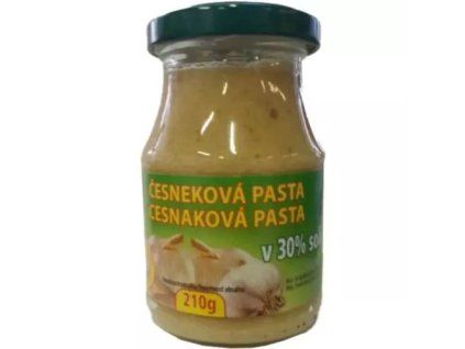 Aiva česneková pasta v 30% soli 210g