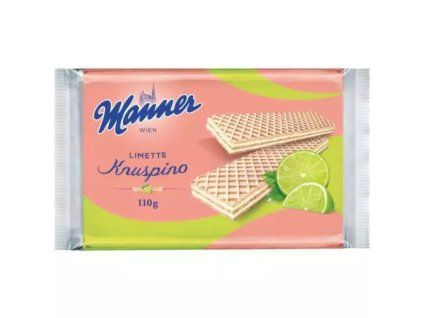Manner Knuspino oplatky limette 110g
