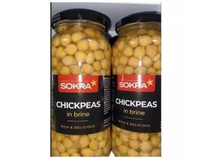 Sokra cizrna v mírně slaném nálevu 540g