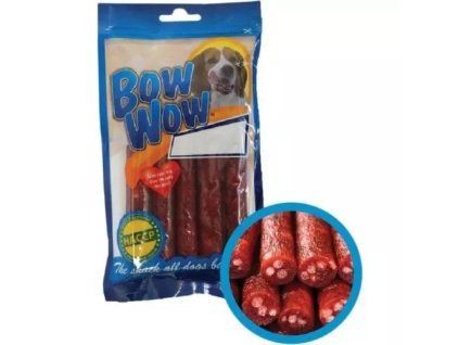 BowWow pochoutka 5ks uherské salámky mini sáček 90g