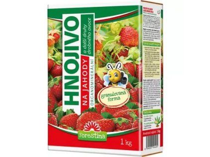 Forestina hnojivo 1kg na jahody a ostatní drobné ovoce