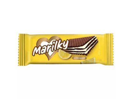 Marilky black oplatka s citrónovou příchutí nemáčená 33g